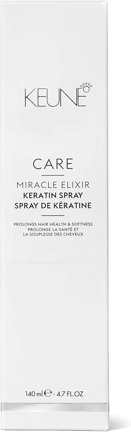 اسپری الکسیر معجزه آسای کراتین صاف کننده موهای کراتینه کیون .Care Line، اسپری ضد وز کراتین 140 میلی لیتر