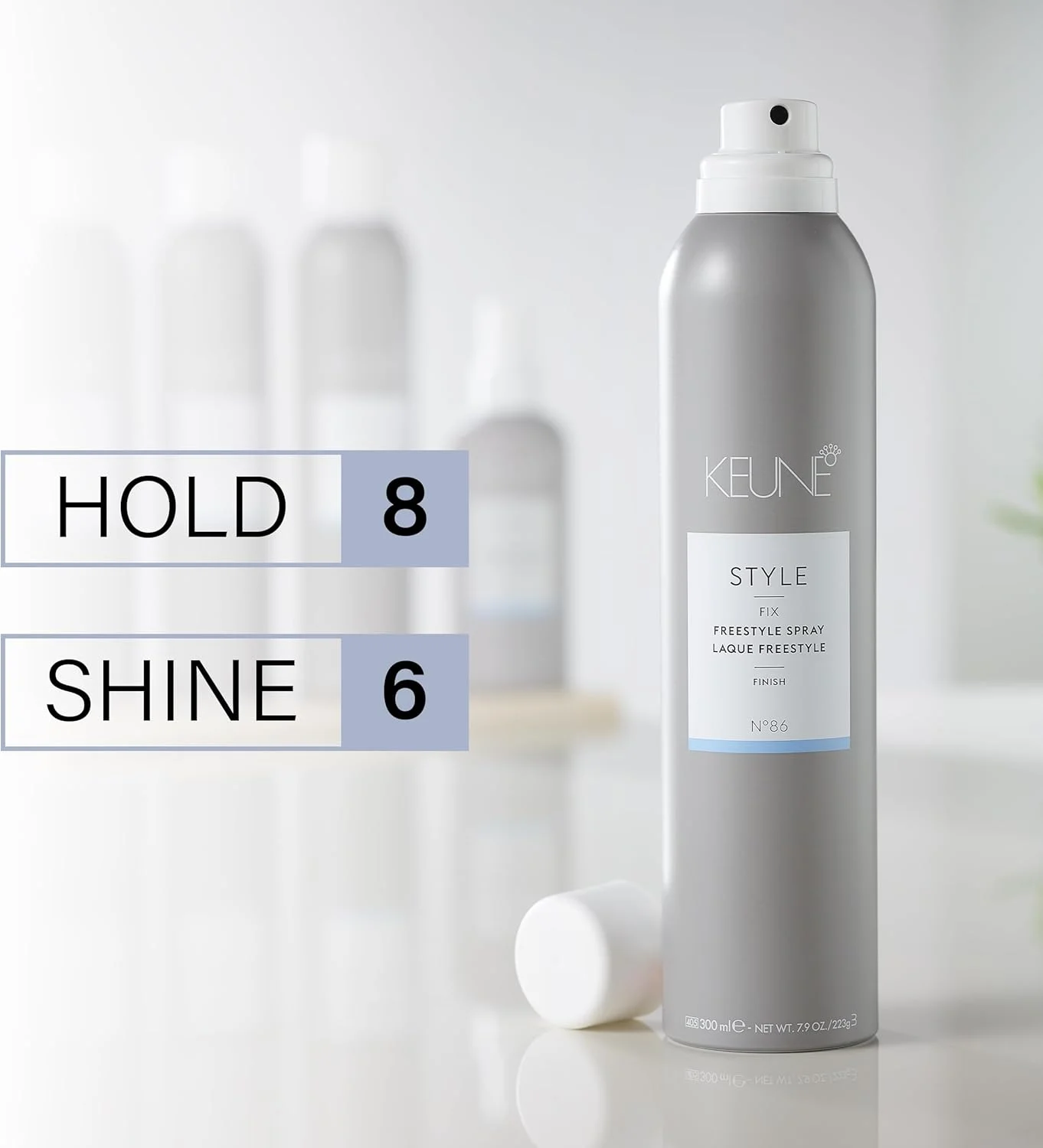 اسپری موی کئون استایل فری استایل برای حالت دهی انعطاف پذیر، 260 میلی لیتر