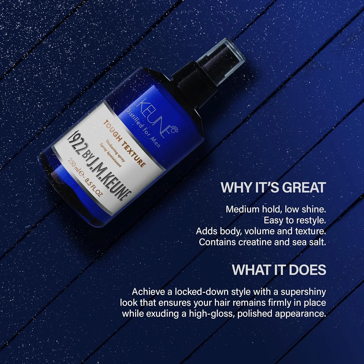 اسپری حالت دهنده موی کئون با بافت قوی، 250 میلی لیتر