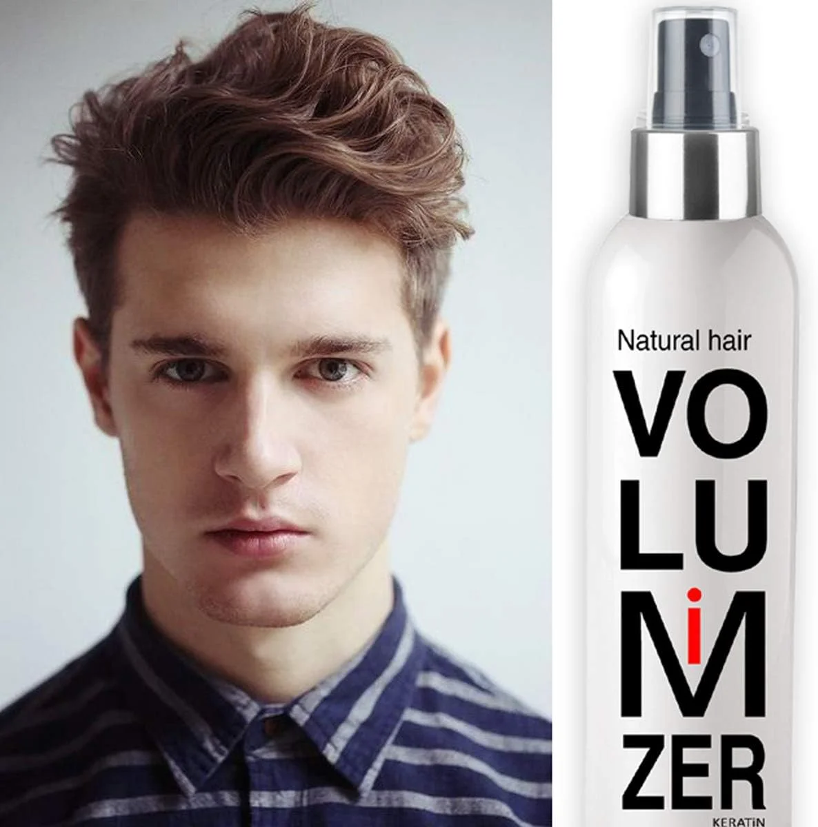 اسپری حجم دهنده فوری و طبیعی مو کراتین ریسرچ + ضخیم کننده برای موهای نازک - موهای ضخیم تر در 30 ثانیه - محصولات توصیه شده توسط متخصصان برای زنان و مردان (240 میلی لیتر)