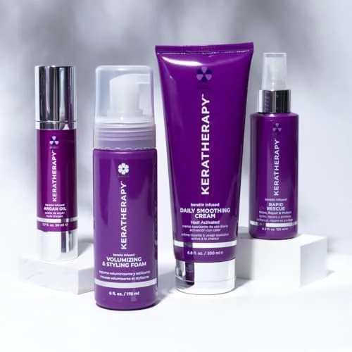 اسپری محافظ رنگ مو و کراتین Keratherapy، شفاف، 124 میلی لیتر