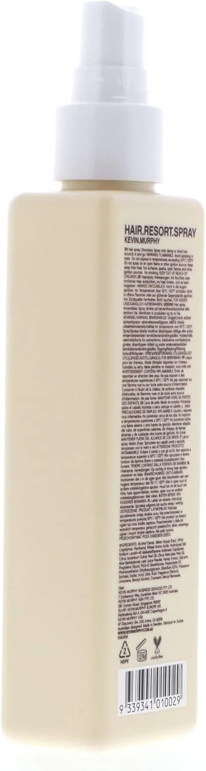 اسپری بافت دهنده مو برای ایجاد حالت ساحلی Kevin Murphy Hair Resort (۱۵۰ میلی لیتر)