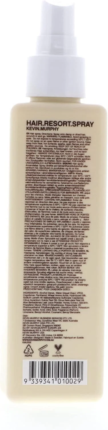 اسپری بافت دهنده مو برای ایجاد حالت ساحلی Kevin Murphy Hair Resort (۱۵۰ میلی لیتر)