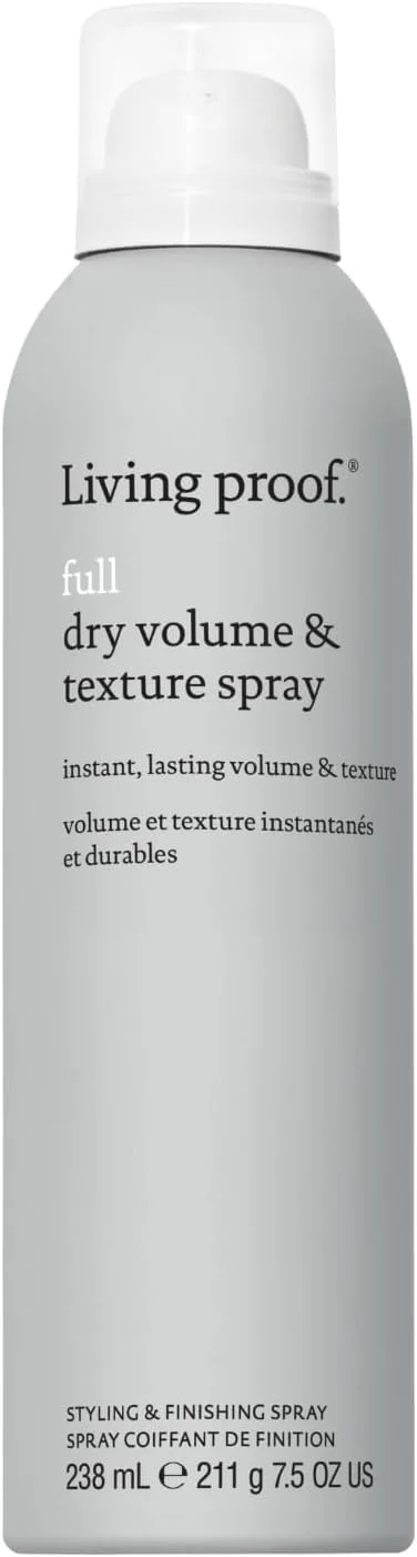 اسپری حجم دهنده و بافت دهنده موی خشک Living proof Full با حجم 238 میلی لیتر - اسپری حالت دهنده و نهایی کننده