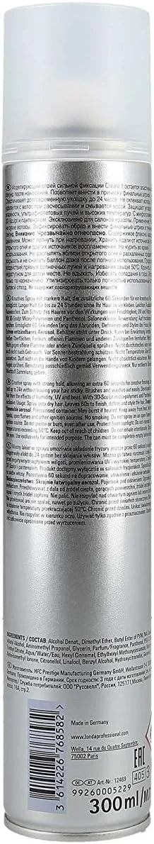 اسپری حالت دهنده مو لوندای پروفشنال مدل Create It، حجم 300 میلی لیتر