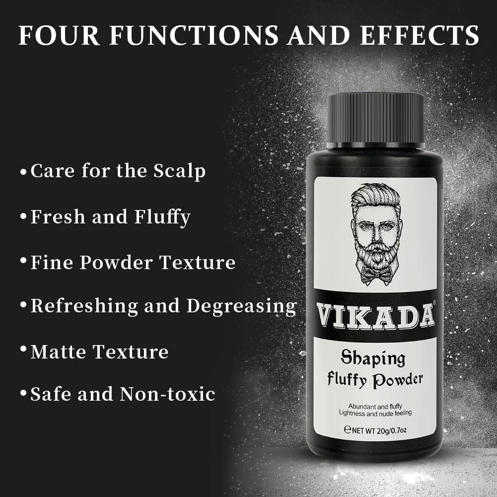 پودر حجم دهنده و از بین برنده چربی مو LOPHE، پودر حجم دهنده با ماندگاری طولانی، پودر مو، موی طبیعی مات، شامپو خشک، مناسب برای پسران و دختران با انواع مو