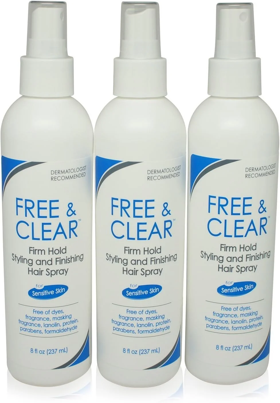 اسپری موی بدون عطر و فیکس کننده قوی Marble Medical، 236 میلی لیتر، بسته 3 عددی