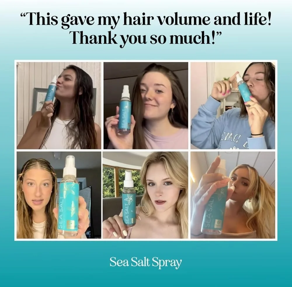 اسپری حجم دهنده مو با نمک دریایی Maple Holistics - فعال کننده بافت و فر برای ایجاد موج های ساحلی با عصاره مغذی جلبک دریایی و روغن آرگان - اسپری حالت دهنده غیر چسبنده 236 میلی لیتری برای آقایان و بانوان اسپری حجم دهنده مو با نمک دریایی Maple Holistics - فعال کننده بافت و فر برای ایجاد موج های ساحلی با عصاره مغذی جلبک دریایی و روغن آرگان - اسپری حالت دهنده غیر چسبنده 236 میلی لیتری برای آقایان و بانوان