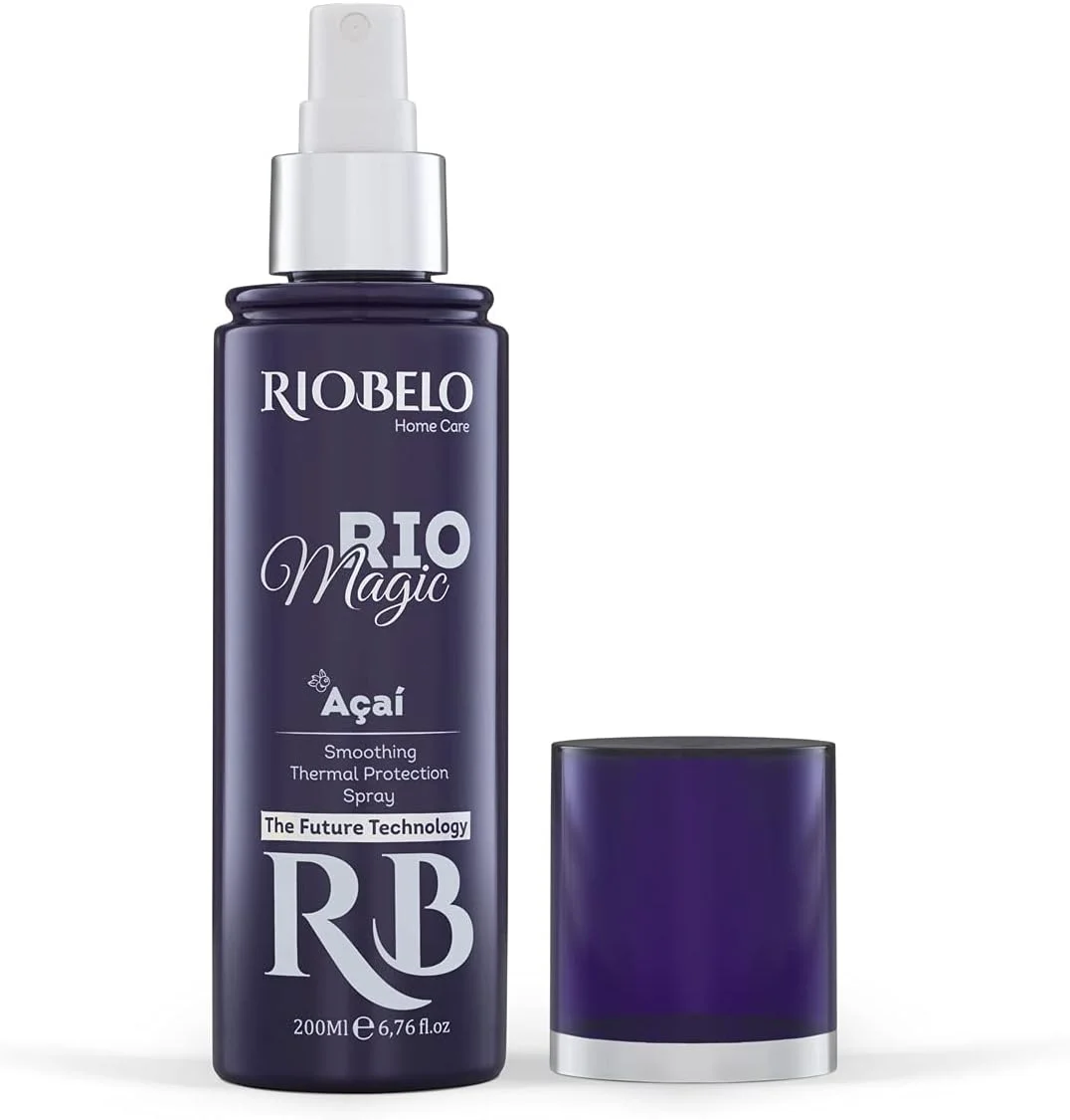 اسپری محافظ حرارتی صاف کننده مو ریو مجیک از ریو بلو - حاوی عصاره آکای برای موهای بلوند/رنگ شده 200 میلی لیتر