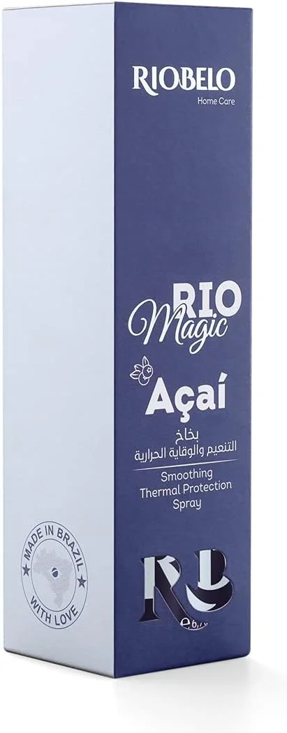 اسپری محافظ حرارتی صاف کننده مو ریو مجیک از ریو بلو - حاوی عصاره آکای برای موهای بلوند/رنگ شده 200 میلی لیتر