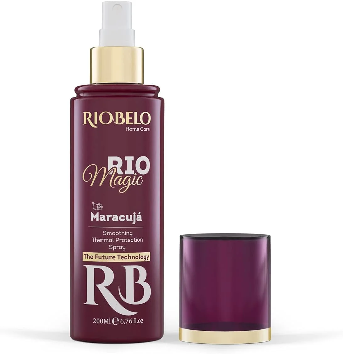 اسپری محافظ حرارتی و صاف کننده مو ریو مجیک ریو بلو - ماراکوجا مناسب موهای معمولی و فر