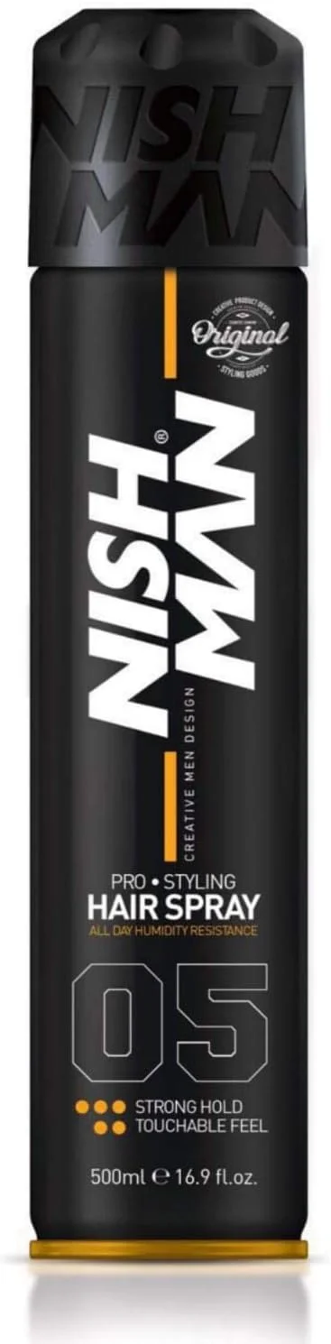 اسپری مو فوق العاده قوی نیشمن 05 برای مدل موهای جمع 400 میلی لیتر