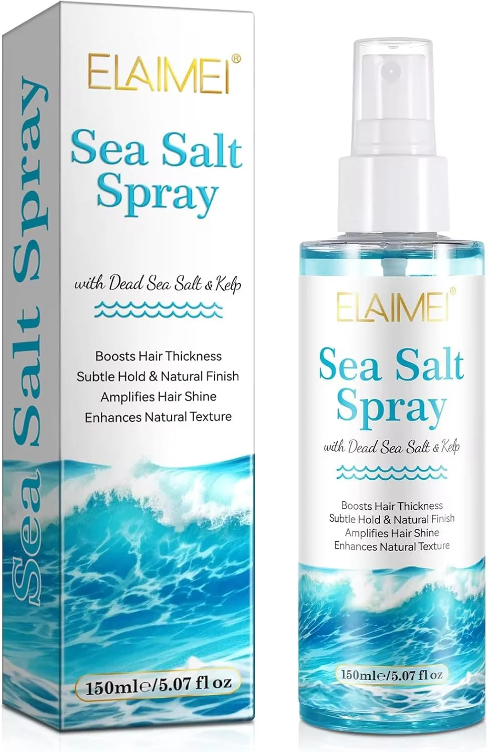 اسپری نمک دریایی مو نیکیتا ویوی مناسب آقایان و بانوان 150 میلی لیتر، اسپری بافت دهنده مو، حالت دهنده مو برای حجم و ضخامت، اسپری آب نمک، اسپری موج ساحلی، افزایش درخشندگی مو، نگهدارندگی ملایم و درخشش طبیعی