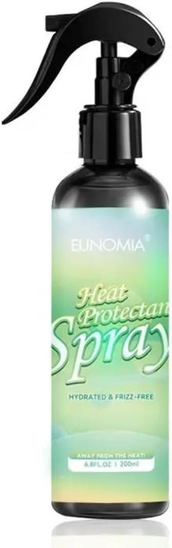 اسپری محافظ حرارت مو نیکیتا ویوی 200 میلی لیتر، اسپری محافظ حرارتی آبرسان و ضد وز برای صاف کردن مو و افزودن درخشش، ترمیم موهای آسیب دیده با روغن کرچک، آبرسانی و باز کردن گره مو