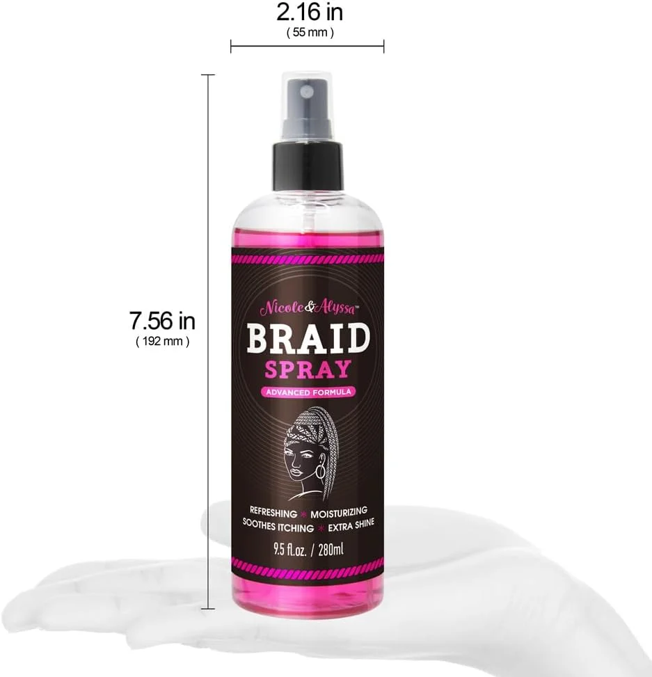 اسپری مو نیکول و آلیسا برای بافت مو، 295 میلی لیتر - درخشان کننده، طراوت بخش، مرطوب کننده، تسکین دهنده خارش، درخشش فوق العاده اسپری مو نیکول و آلیسا برای بافت مو، 295 میلی لیتر - درخشان کننده، طراوت بخش، مرطوب کننده، تسکین دهنده خارش، درخشش فوق العاده