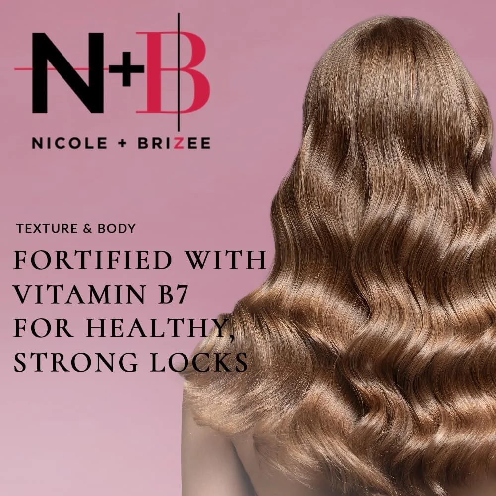 اسپری نمک دریایی نیکول + بریزی N+B ایجاد بافت و حجم، بدون ایجاد چسبندگی، مناسب برای انواع مو، 300 میلی لیتر