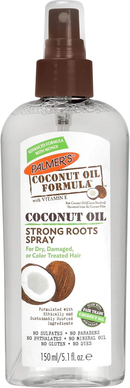 اسپری تقویت کننده ریشه مو روغن نارگیل پالمرز، 150 میلی لیتر، بسته 2 عددی