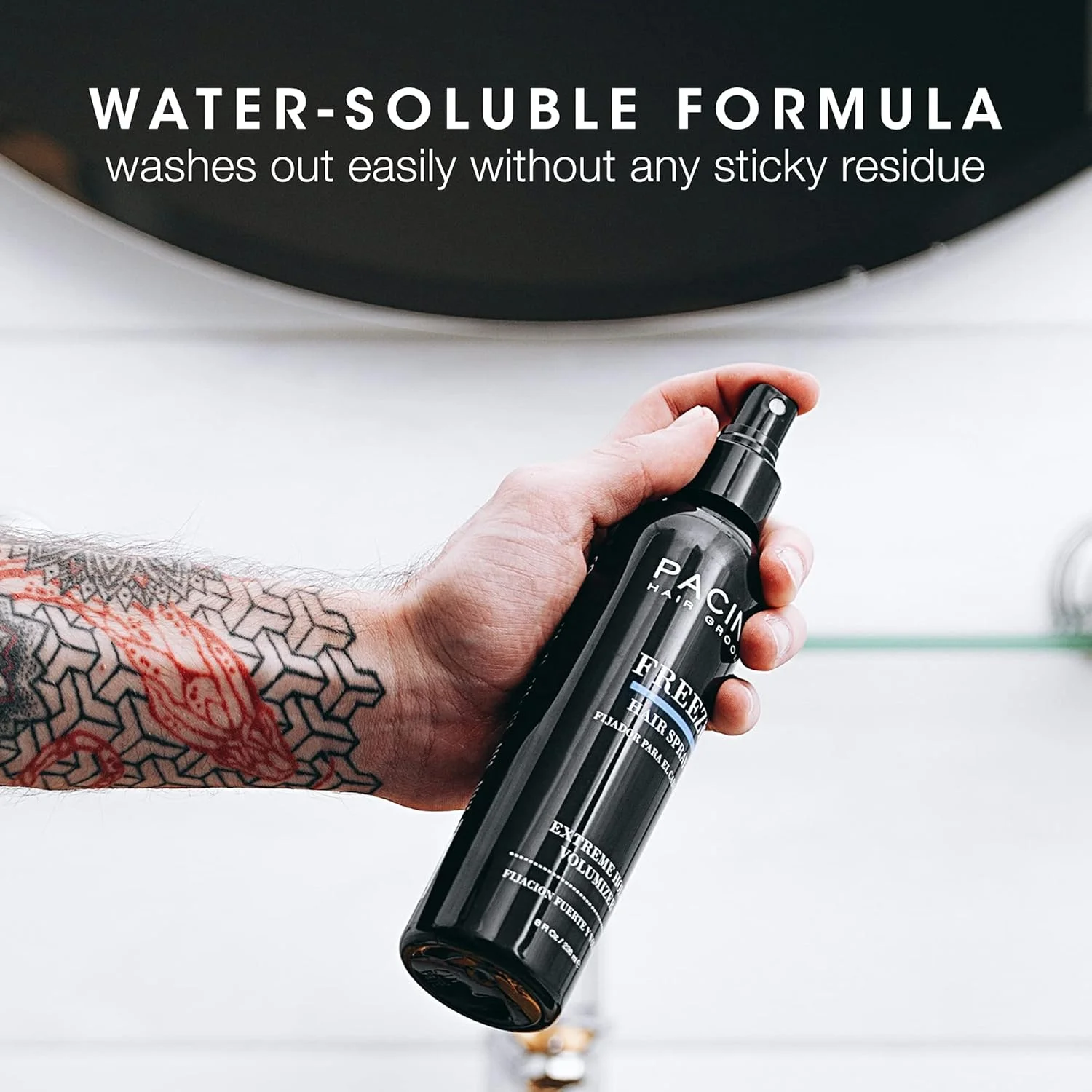 اسپری فریز پاکینوس، اسپری مو با قدرت نگهداری فوق العاده، حجم دهنده و بافت دهنده مو برای ضخیم کردن، حجم دادن، حالت دادن و فیکس کردن مو، اسپری مو برای مردان و زنان، مناسب برای انواع مو 236 میلی لیتر اسپری فریز پاکینوس، اسپری مو با قدرت نگهداری فوق العاده، حجم دهنده و بافت دهنده مو برای ضخیم کردن، حجم دادن، حالت دادن و فیکس کردن مو، اسپری مو برای مردان و زنان، مناسب برای انواع مو 236 میلی لیتر