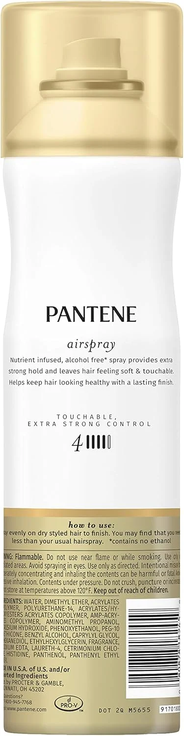 اسپری مو بدون الکل Pantene Pro-V Airspray، ۲۰۰ میلی لیتر اسپری مو بدون الکل Pantene Pro-V Airspray، ۲۰۰ میلی لیتر