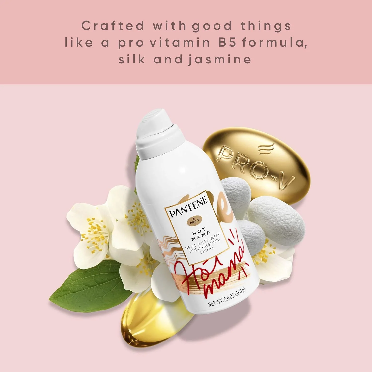 اسپری طراوت بخش موی فعال شده با حرارت Pantene Pro-V Hot Mama، ۱۴۷ میلی لیتر اسپری طراوت بخش موی فعال شده با حرارت Pantene Pro-V Hot Mama، ۱۴۷ میلی لیتر