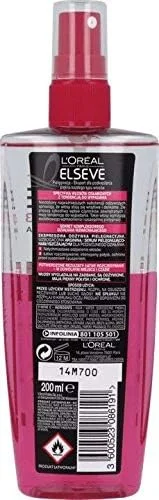 اسپری مو لورآل پاریس Loreal Elseve Arginine Resist X3 Elixir برای درخشش بیشتر و ضد وز 200 میلی لیتر اسپری مو لورآل پاریس Loreal Elseve Arginine Resist X3 Elixir برای درخشش بیشتر و ضد وز 200 میلی لیتر