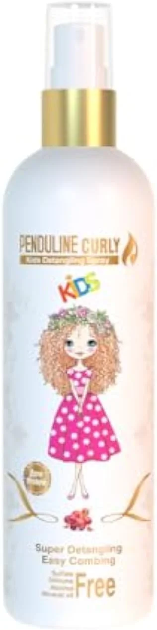 اسپری باز کننده گره مو کودک پندولین مخصوص موهای فر، 250 میلی لیتر