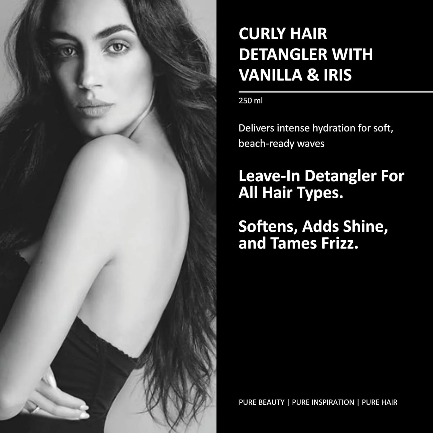 اسپری باز کننده گره مو pH PURE HAIR Labs، اسپری مرطوب کننده و نرم کننده مو، 250 میلی لیتر