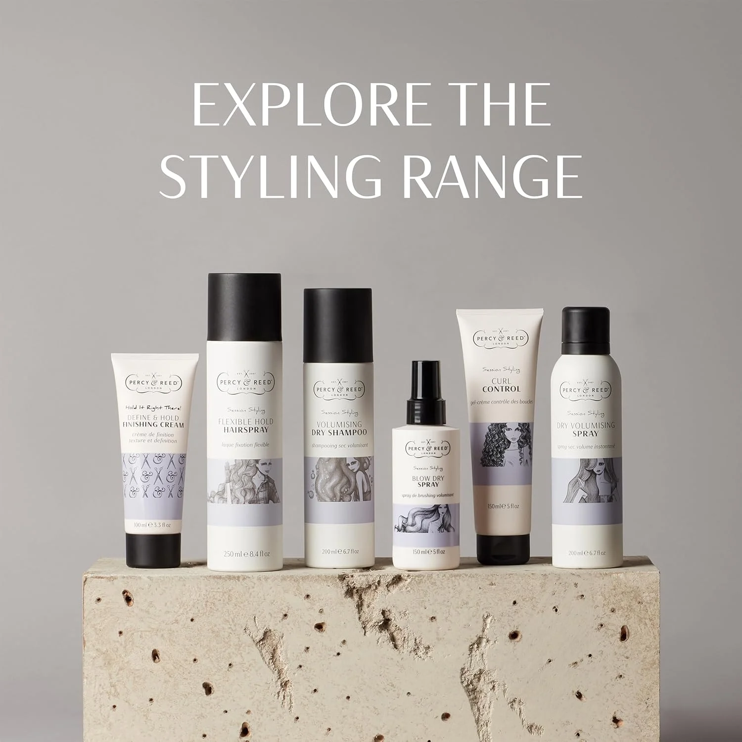 اسپری حجم دهنده فوری مو پرسی اند رید مدل Big, Bold & Beautiful حجم 200 میلی لیتر