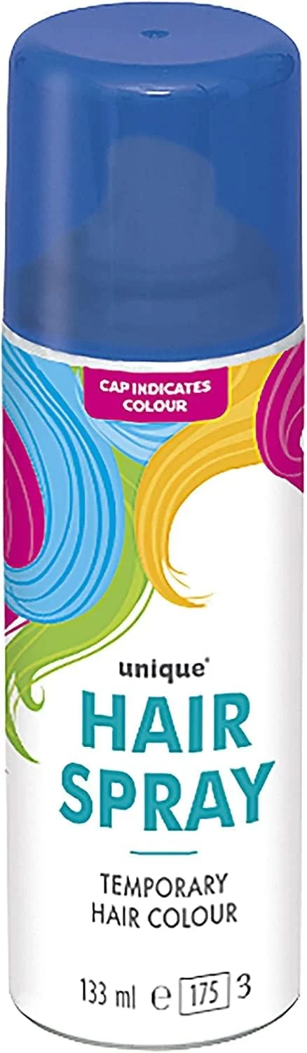 اسپری رنگ مو موقت پارتی باز، قابل شستشو، مناسب لباس های فانتزی و هالووین، 133 میلی لیتر (1، اسپری مو آبی) اسپری رنگ مو موقت پارتی باز، قابل شستشو، مناسب لباس های فانتزی و هالووین، 133 میلی لیتر (1، اسپری مو آبی)