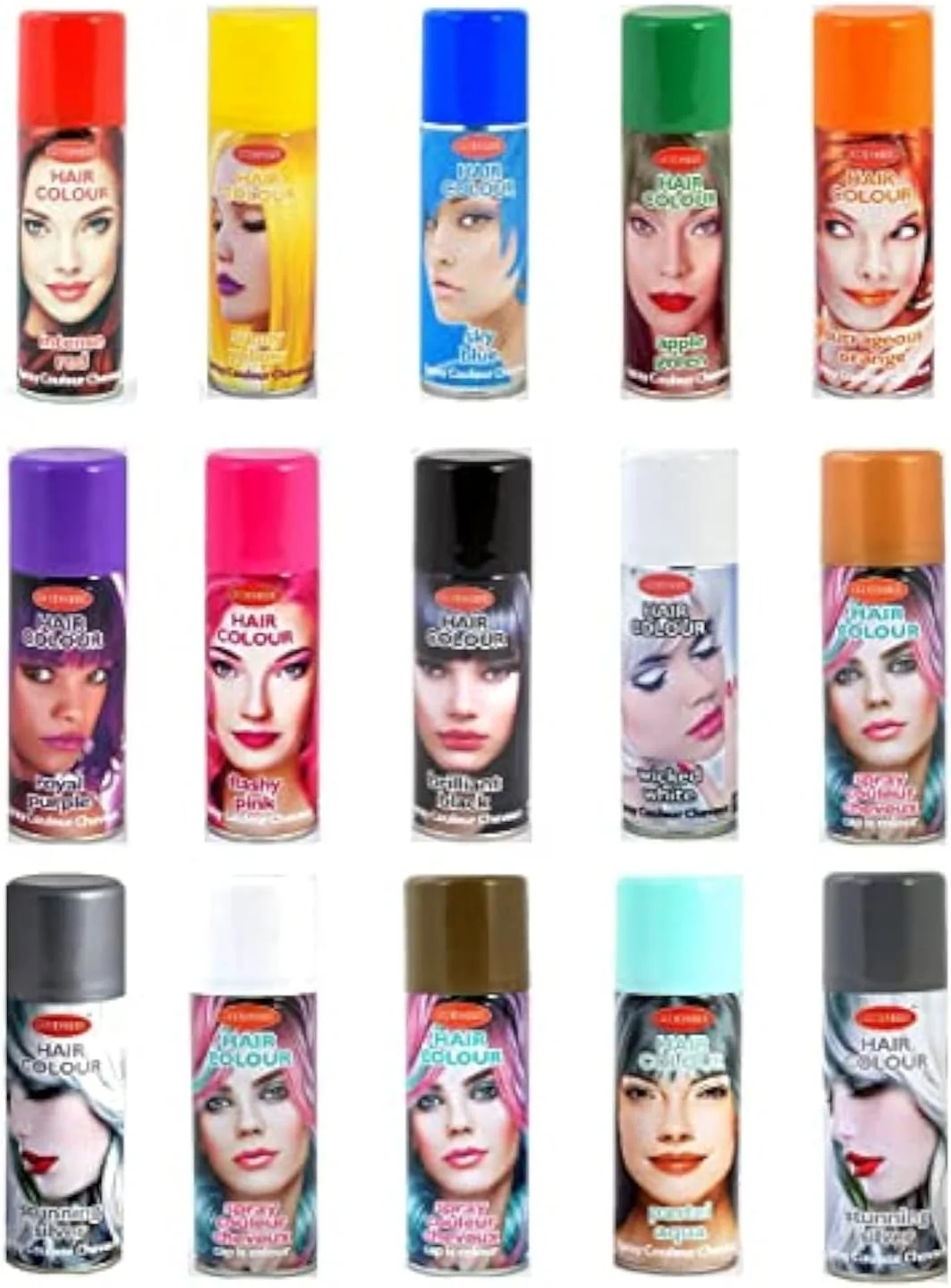 اسپری موقت رنگی مهمانی پرو مدل Party Success حجم 125 میلی لیتر - آبی