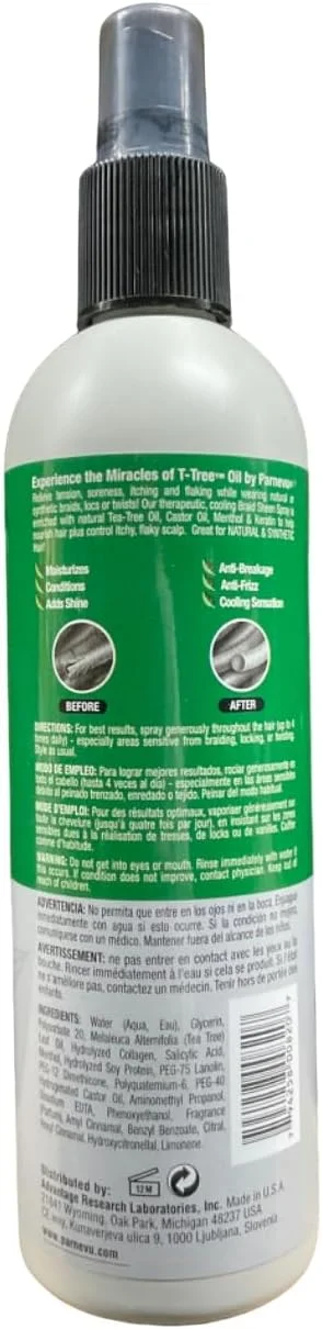 اسپری موی بافت درخت چای پارنو (بسته 2 عددی) اسپری موی بافت درخت چای پارنو (بسته 2 عددی)