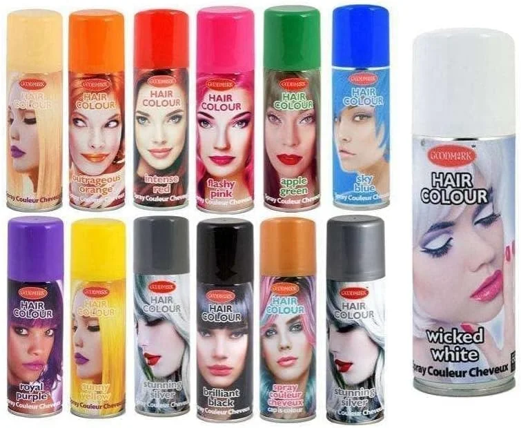 اسپری موقت رنگی مهمانی پرو مدل Party Success حجم 125 میلی لیتر - آبی