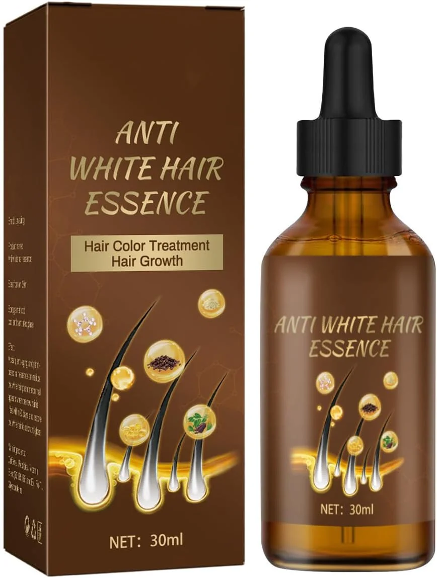 اسپری اسانس گیاهی معکوس کننده موهای سفید، اسپری مو اسانس گیاهی، اسپری مو اسانس گیاهی، اسپری نرم کننده مو مغذی طبیعی و ارگانیک (1 عدد)