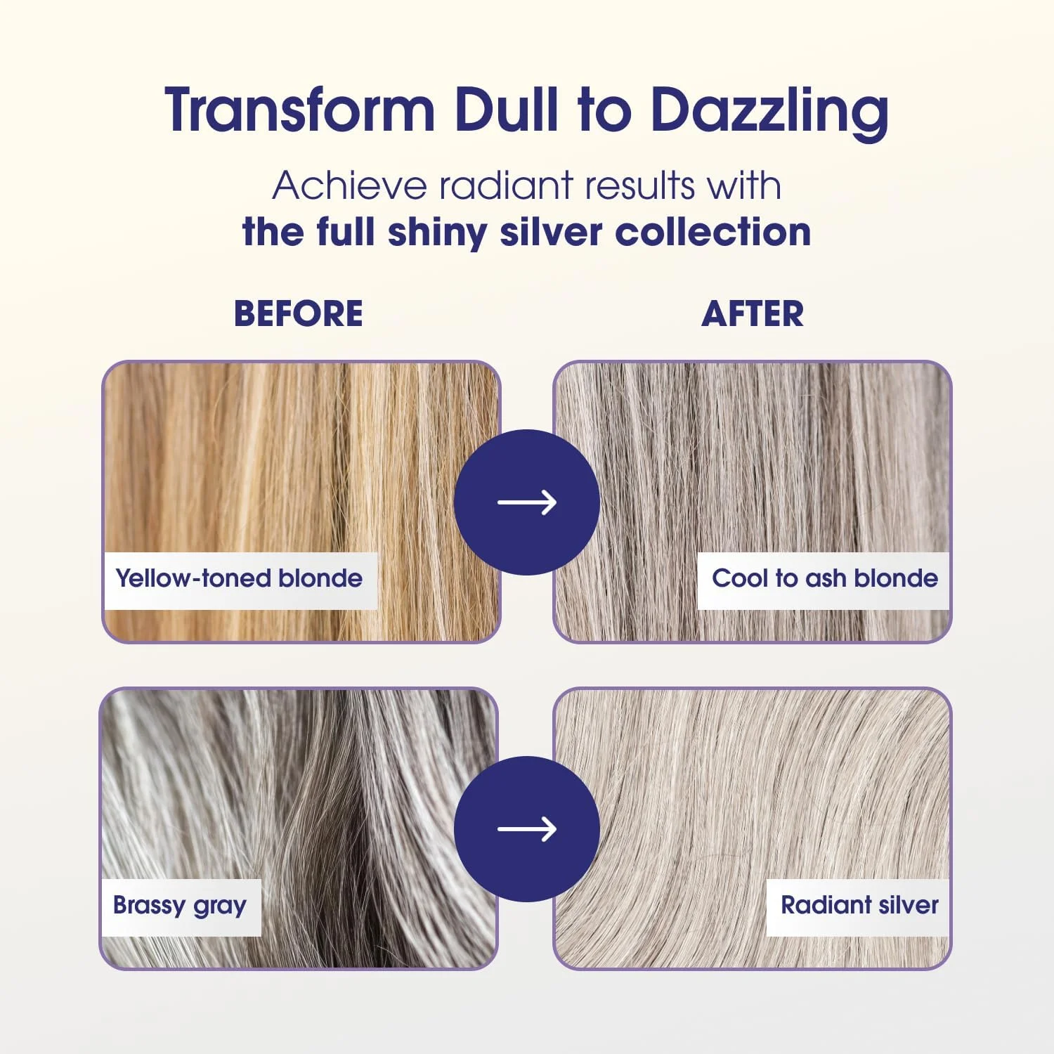 اسپری درخشان کننده مو وان اِن اونلی شاین سیلور آلترا، درخشندگی و روشنایی را به موهای سفید، خاکستری، دکلره شده، هایلایت شده یا بلوند باز می گرداند، فورا موهای خشک را احیا می کند، از محو شدن رنگ مو جلوگیری می کند، 118 میلی لیتر اسپری درخشان کننده مو وان اِن اونلی شاین سیلور آلترا، درخشندگی و روشنایی را به موهای سفید، خاکستری، دکلره شده، هایلایت شده یا بلوند باز می گرداند، فورا موهای خشک را احیا می کند، از محو شدن رنگ مو جلوگیری می کند، 118 میلی لیتر