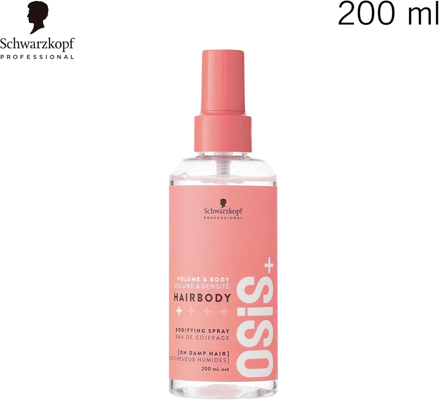 اسپری حجم دهنده مو شوارتسکف پروفشنال Osis+ Hairbody 200 میلی لیتر، بدون عطر