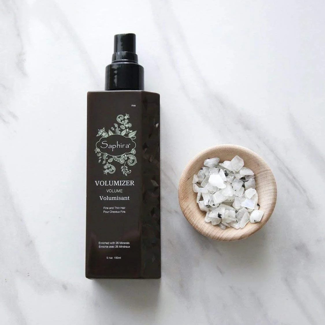 اسپری حالت دهنده حجم دهنده مو سفیره برای موهای نازک و کم پشت حاوی 26 ماده معدنی شفابخش، بدون سولفات، بدون پارابن، نرم کننده و حجم دهنده موهای نازک، کم پشت یا تحت درمان شیمیایی، 150 میلی لیتر