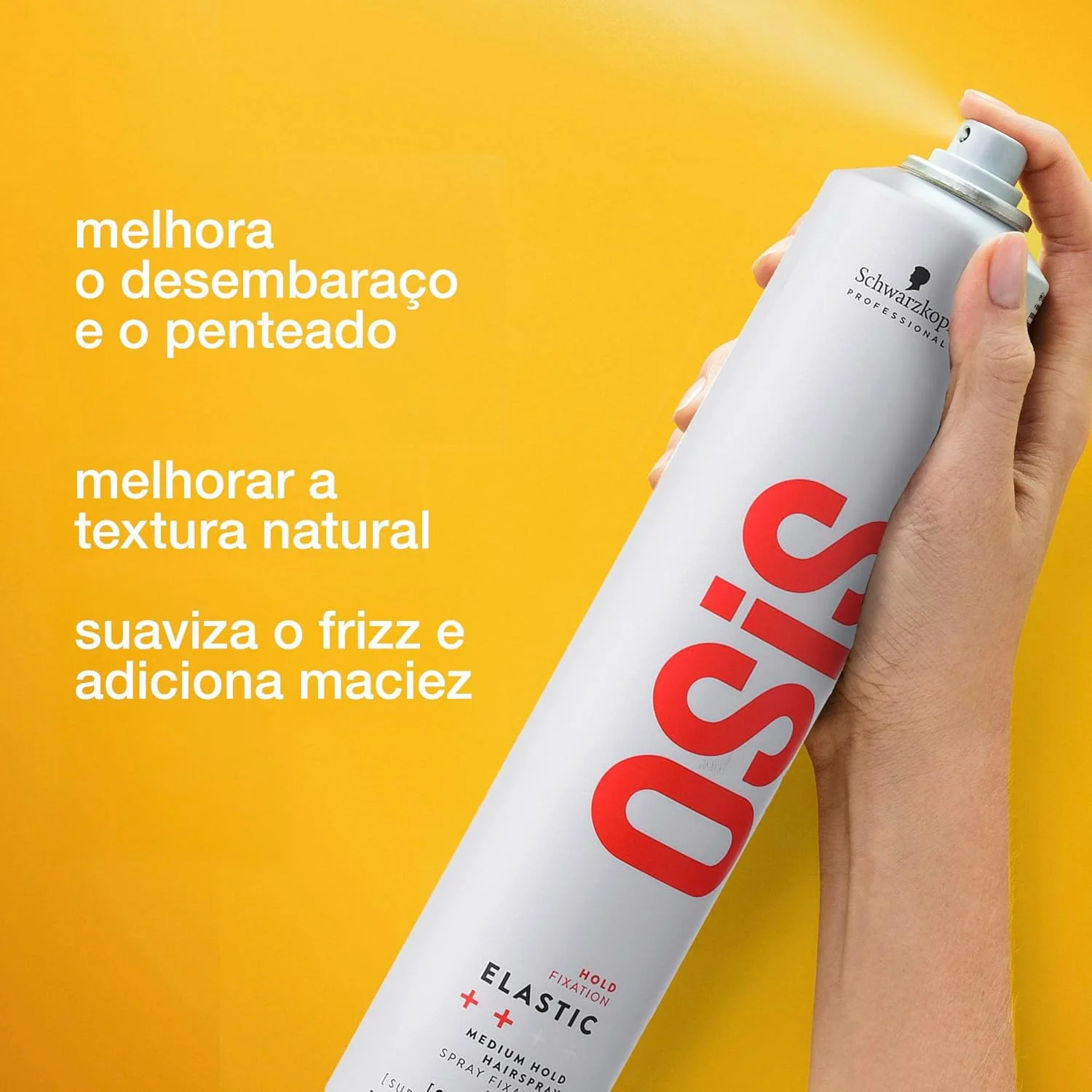 شوارتسکف - OSiS+ - Elastic - 500 میلی لیتر شوارتسکف - OSiS+ - Elastic - 500 میلی لیتر