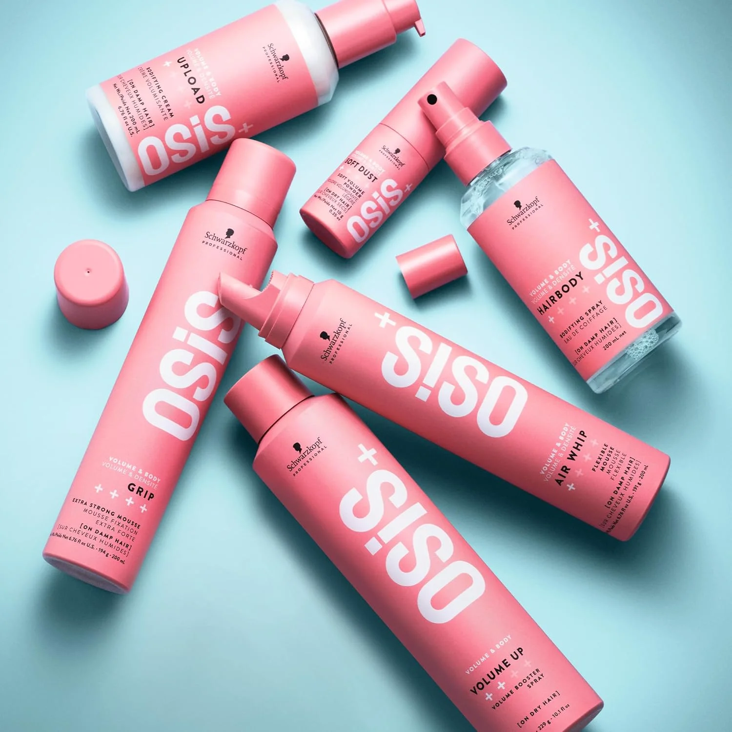 اسپری حجم دهنده مو شوارتسکف پروفشنال Osis+ Hairbody 200 میلی لیتر، بدون عطر