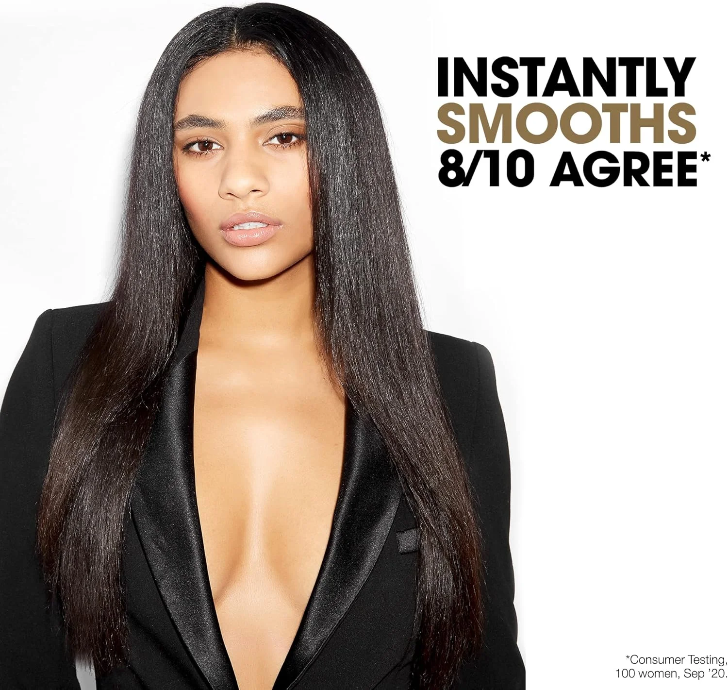 اسپری محافظ حرارت مو جی اچ دی Straight On ― اسپری صاف و نرم کننده مو، سیستم محافظت در برابر حرارت برای تقویت و صاف کردن مو برای حالت دادن ضد وز ― 120 میلی لیتر