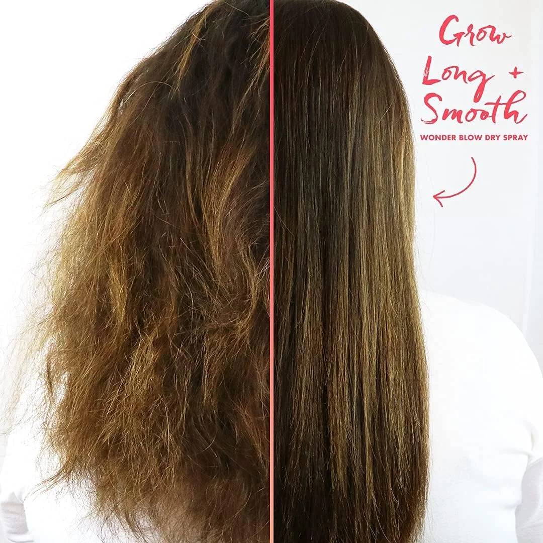 اسپری مو برای خشک کردن مو با سشوار Umberto Giannini Grow Long & Smooth Wonder، ۱۷۵ میلی لیتر