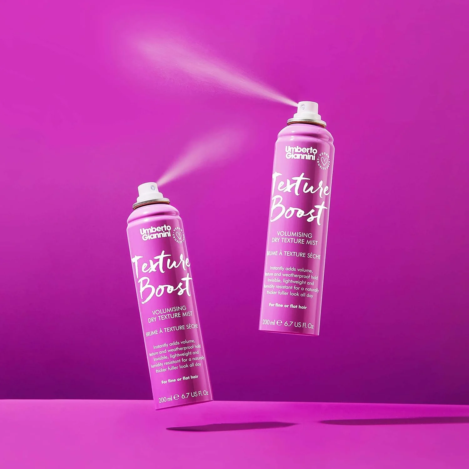 اسپری بافت دهنده و حجم دهنده مو خشک آمبرتو جیانینی مدل Texture Boost حجم 200 میلی لیتر اسپری بافت دهنده و حجم دهنده مو خشک آمبرتو جیانینی مدل Texture Boost حجم 200 میلی لیتر