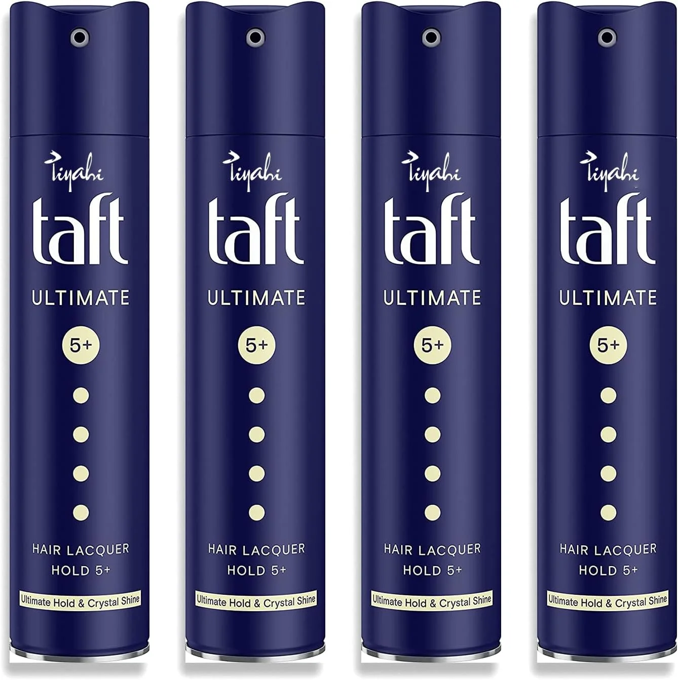 اسپری مو تافت Ultimate، حالت دهنده قوی و درخشش کریستالی 5+ (بسته 4 عددی)