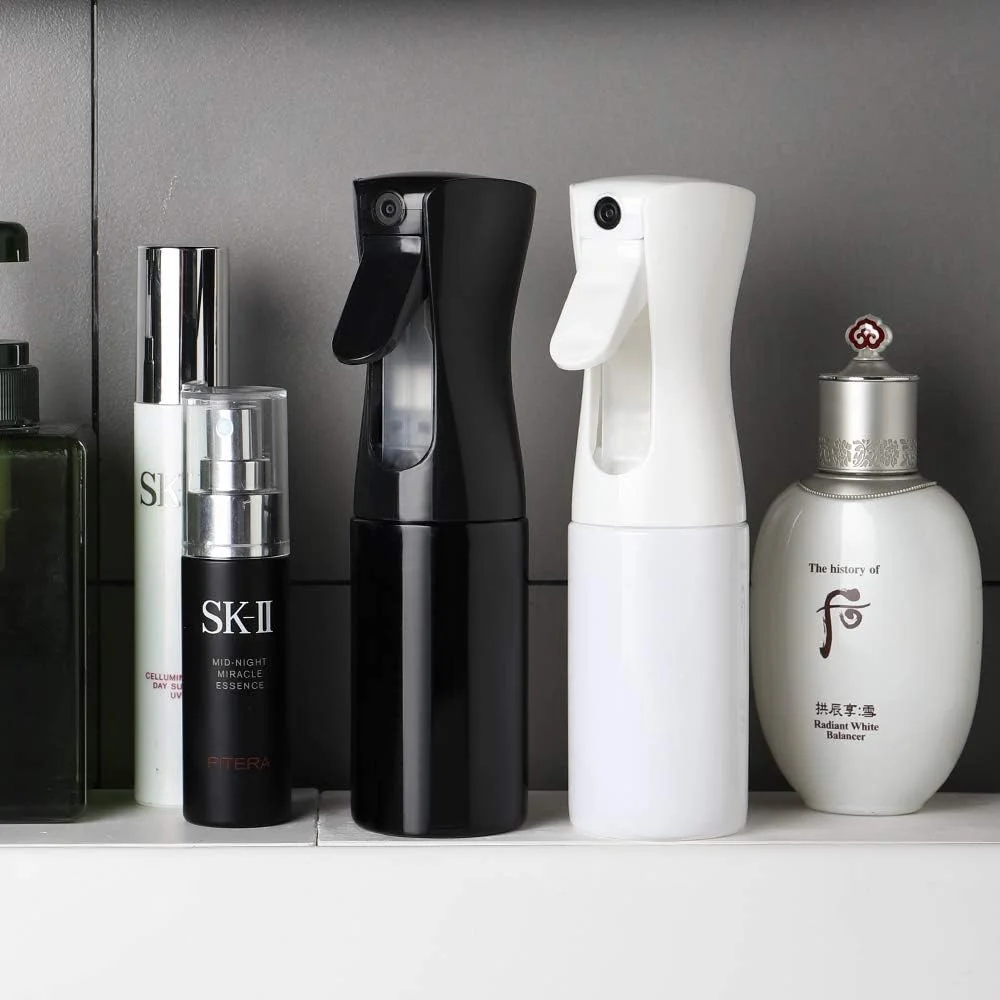 بطری اسپری Uervoton برای آرایشگاه، بطری مه پاش آب، بطری اسپری خالی، بطری اسپری مو، بطری اسپری آب خالی آرایش مو، 160 میلی لیتر - سفید