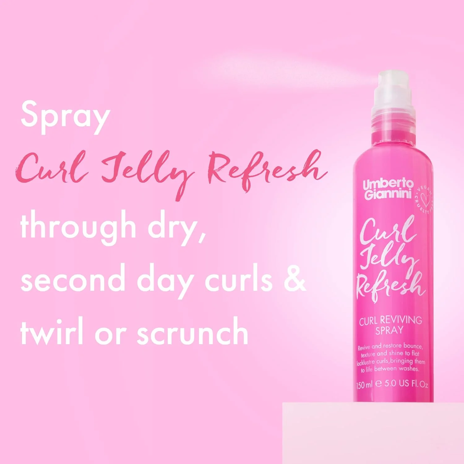 اسپری احیا کننده فر اومبرتو جیانینی Curl Jelly Refresh - اسپری حالت دهنده و احیا کننده فر برای از بین بردن وز، ایجاد فرهای مشخص - اسپری مرطوب کننده و حالت دهنده موهای فر و موج دار اسپری احیا کننده فر اومبرتو جیانینی Curl Jelly Refresh - اسپری حالت دهنده و احیا کننده فر برای از بین بردن وز، ایجاد فرهای مشخص - اسپری مرطوب کننده و حالت دهنده موهای فر و موج دار