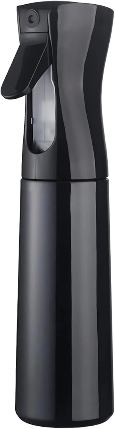 بطری اسپری مو ZHIYE، بطری خالی آبپاش پیوسته، اسپری ریز ذرات معلق برای حالت دادن موهای فر در صبح، حالت دادن مو، گیاهان، حیوانات خانگی، نظافت - 160 میلی لیتر (مشکی) بطری اسپری مو ZHIYE، بطری خالی آبپاش پیوسته، اسپری ریز ذرات معلق برای حالت دادن موهای فر در صبح، حالت دادن مو، گیاهان، حیوانات خانگی، نظافت - 160 میلی لیتر (مشکی)