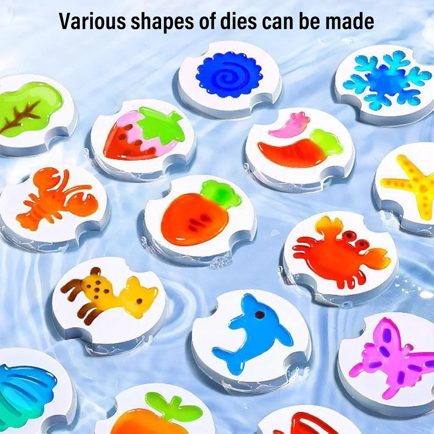 ست ژل آبی اسباب بازی شبیه سازی هات پات POENVFPO با 3 قابلمه برای کودکان 5 سال به بالا، اسباب بازی پلاستیکی بی خطر، کاردستی ژله ای، یادگیری عملی، بازی خانوادگی