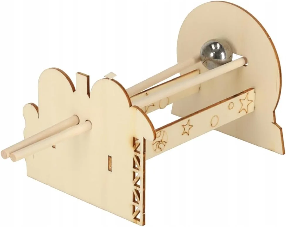 مجموعه آزمایش علمی آموزشی مکانیک گرانشی 3 در 1 TOY GARDEN - مجموعه مدل فیزیک و مکانیک چوبی با ماژیک برای کودکان 8 سال به بالا