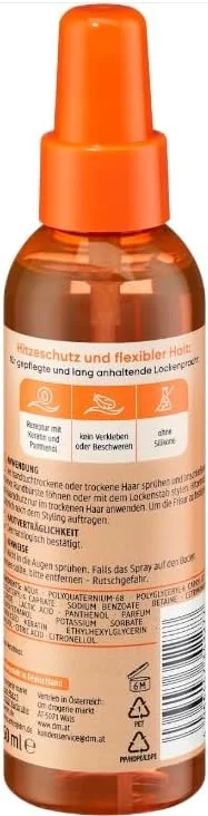 اسپری محافظ حرارت دو منظوره حالت دهنده و فر کننده مو باله آ، 150 میلی لیتر، بدون سیلیکون، حفظ فر و محافظت در برابر حرارت تا 220 درجه اسپری محافظ حرارت دو منظوره حالت دهنده و فر کننده مو باله آ، 150 میلی لیتر، بدون سیلیکون، حفظ فر و محافظت در برابر حرارت تا 220 درجه