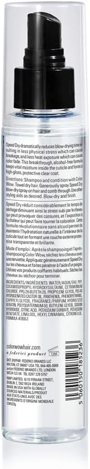 اسپری خشک کننده سریع مو کالر واو Speed Blow Dry، 150 میلی لیتر اسپری خشک کننده سریع مو کالر واو Speed Blow Dry، 150 میلی لیتر