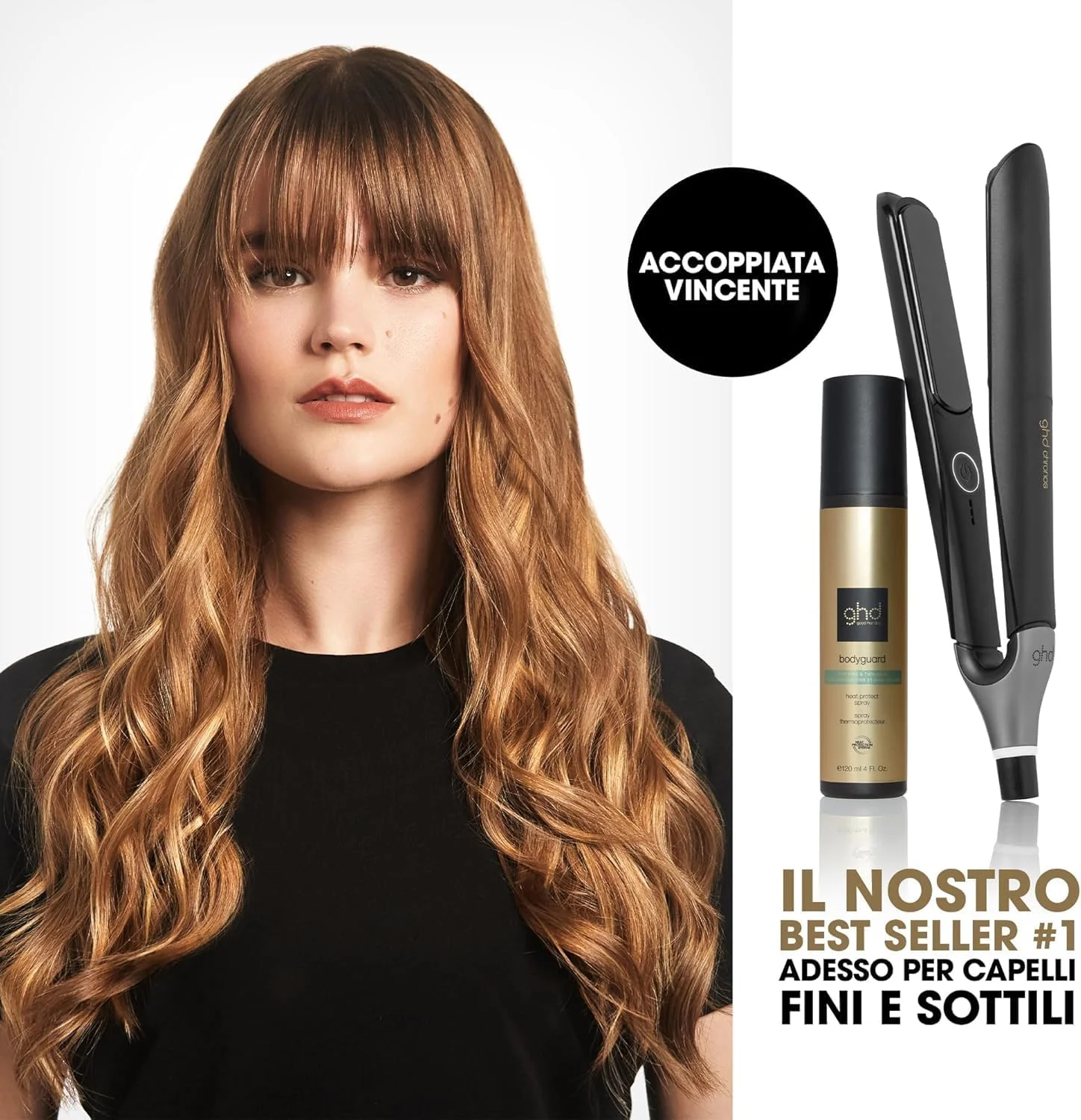 اسپری محافظ حرارت بادیگارد جی اچ دی برای موهای نازک و کم حجم | حجم دهنده و کنترل کننده وز | محافظت تا 230 درجه سانتیگراد | سبک و غیر چرب | اسپری ضخیم کننده و صاف کننده مو اسپری محافظ حرارت بادیگارد جی اچ دی برای موهای نازک و کم حجم | حجم دهنده و کنترل کننده وز | محافظت تا 230 درجه سانتیگراد | سبک و غیر چرب | اسپری ضخیم کننده و صاف کننده مو